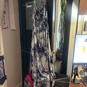 Olivia Rae Black and White Maxi Dress